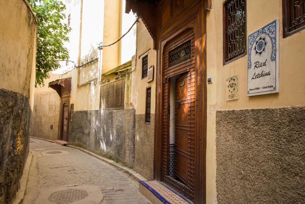 Riad Letchina Fès Exteriör bild